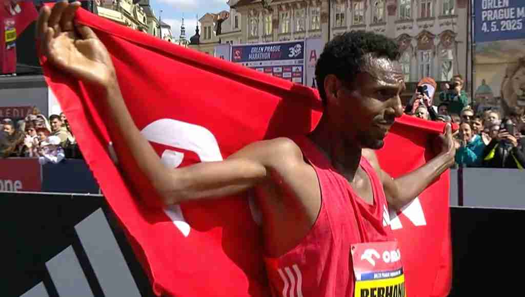Lemi Berhanu Hayle wins the 2025 RunCzech Prague Marathon