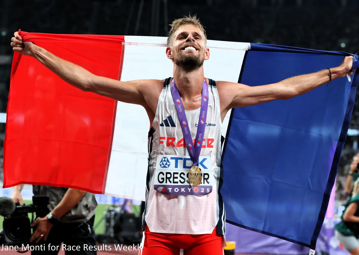 Jimmy Gressier Finishes Fast, Wins World Championships 10,000m Gold at Tokyo 25