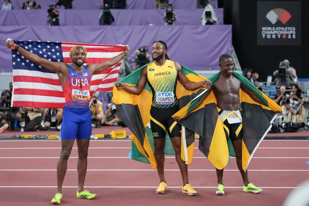 Seville Thompson-Lyles at Tokyo 25