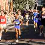 Nikki Hiltz winning the 2024 Kalakaua Merrie Mile over Weini Kelati