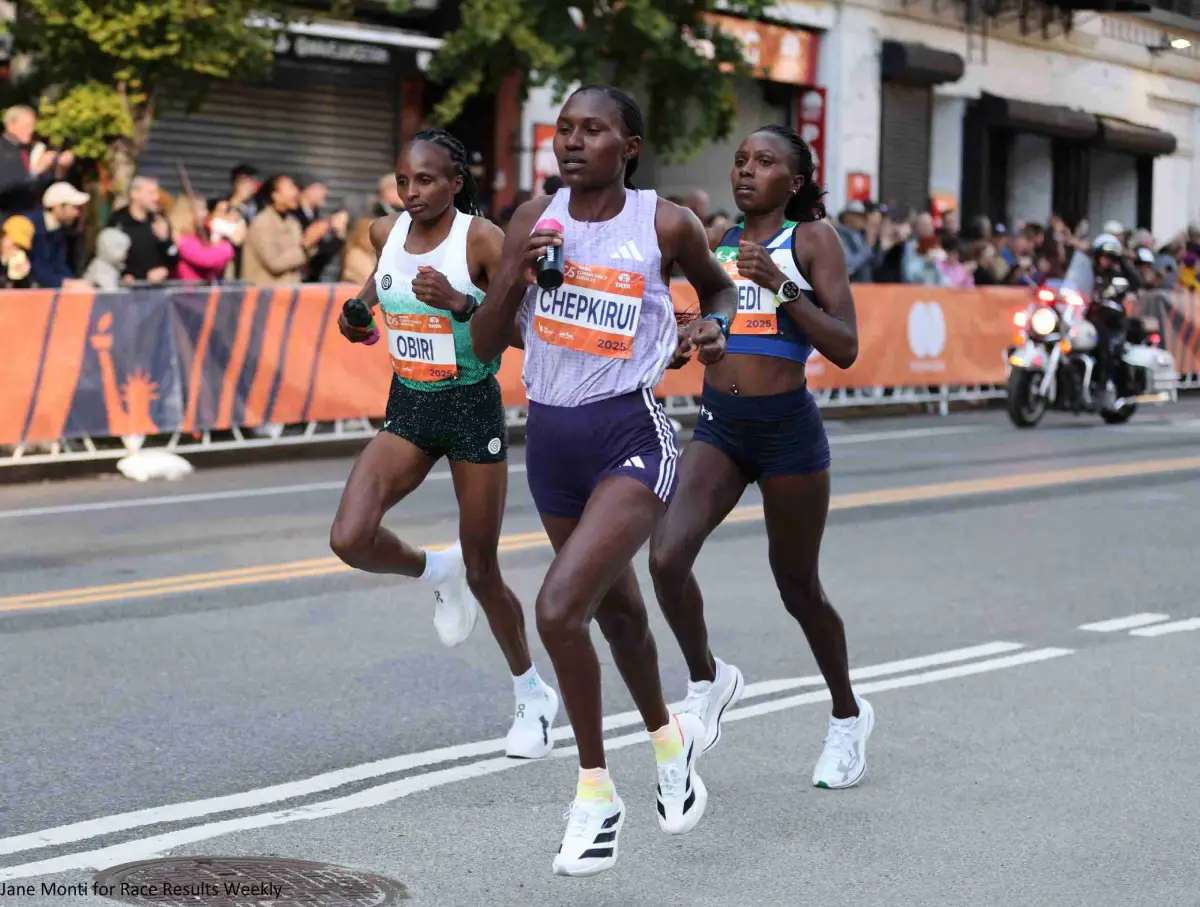 Hellen Obiri and Benson Kipruto secure TCS New York City Marathon 2025 Titles