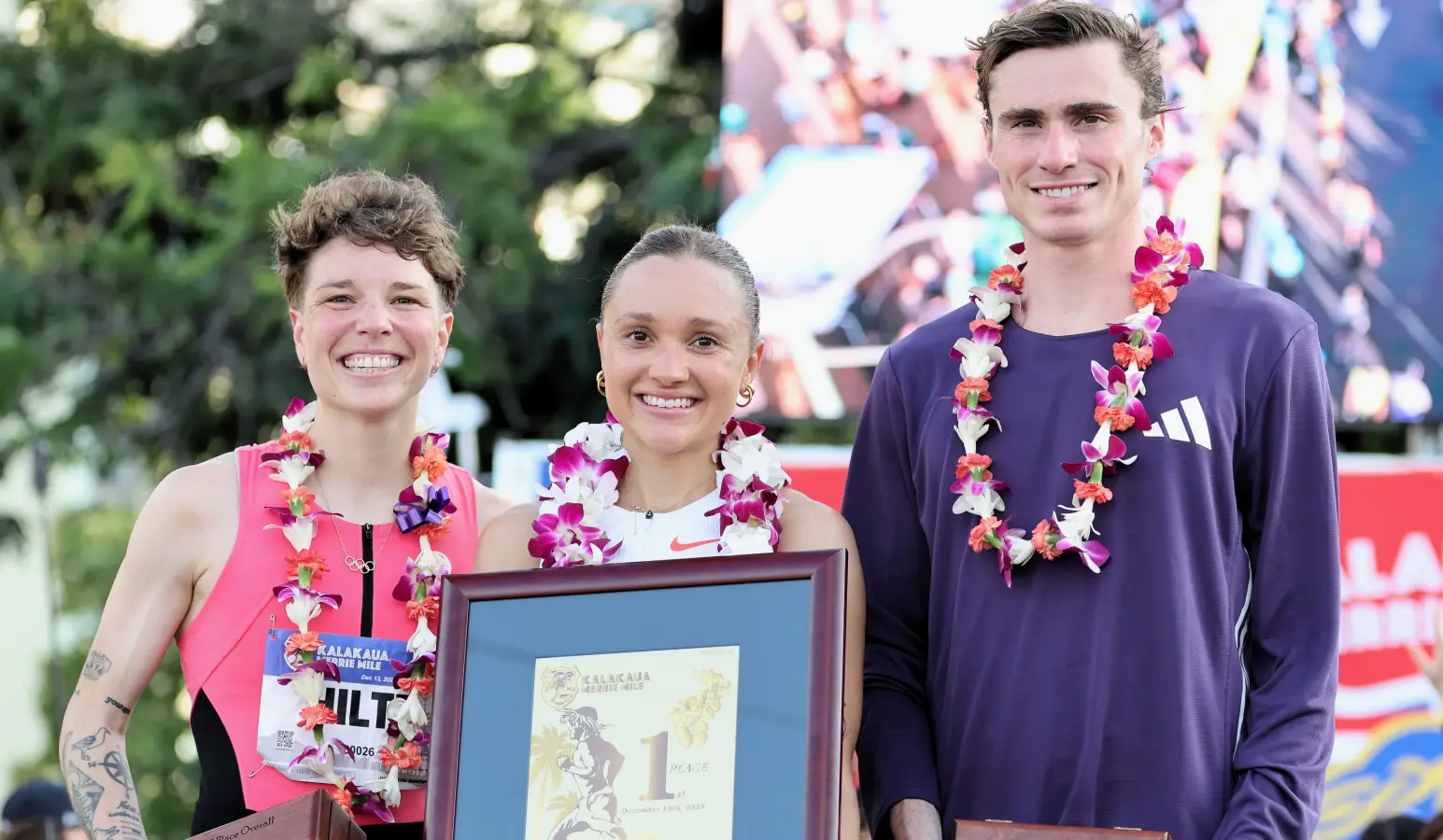 Sinclaire Johnson Shatters American Record at 2025 Kalakaua Merrie Mile Results