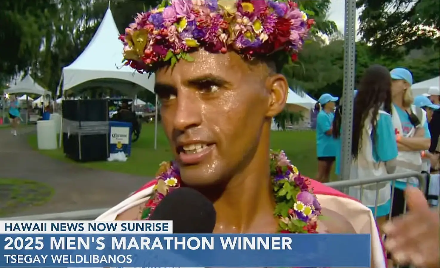 Tsegay Weldlibanos wins 2025 Honolulu Marathon results