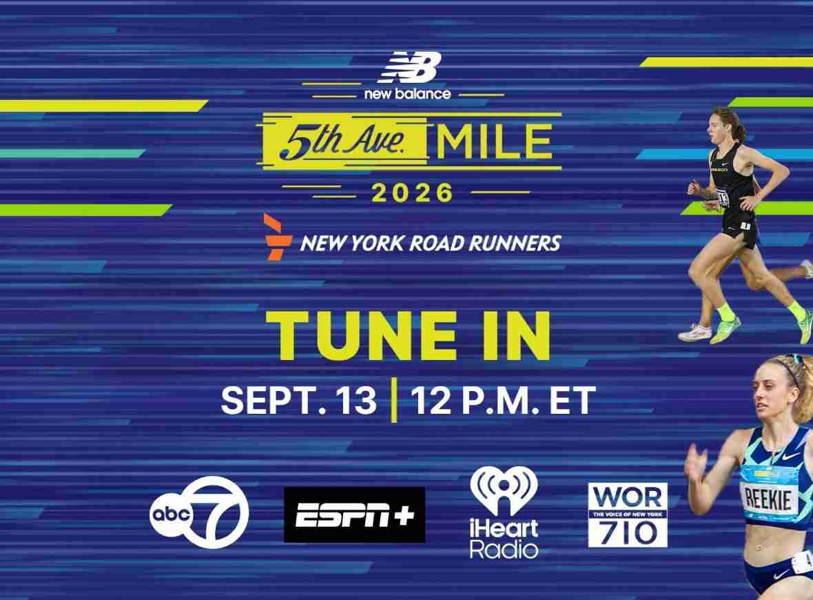 Watch and follow the 2026 New Balance 5th Ave Mile live