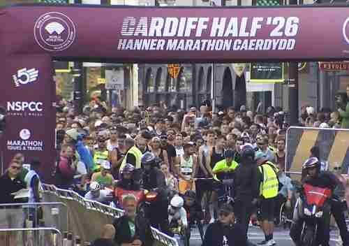 British men Cardiff Half Marathon 2026 Results