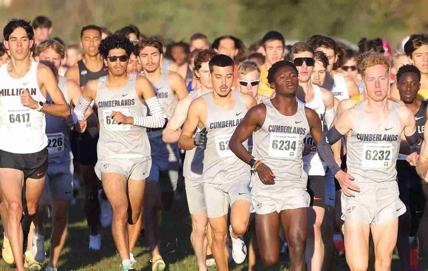 University of the Cumberlands men's cross country team at the NAIA Appalachian Challenge results